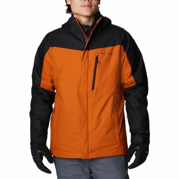 Columbia Other - Columbia Men's Whirlibird V Interchange Bold Orange and Black Ski Jacket